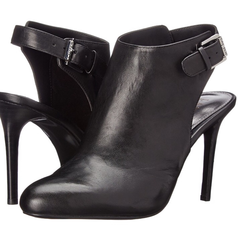 Ralph Lauren Leather Booties/Heels